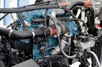 Двигатель ЯМЗ-536 на бескапотном автомобиле 44202-3511-82МА11