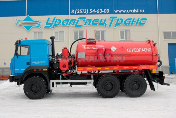 Автоцистерна АКН-10-ОД ВК УСТ-5453 на шасси Урал 5557-80М