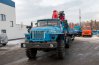 Седельный тягач Урал 4320 с краном-манипулятором ИТ-200 с ППБ